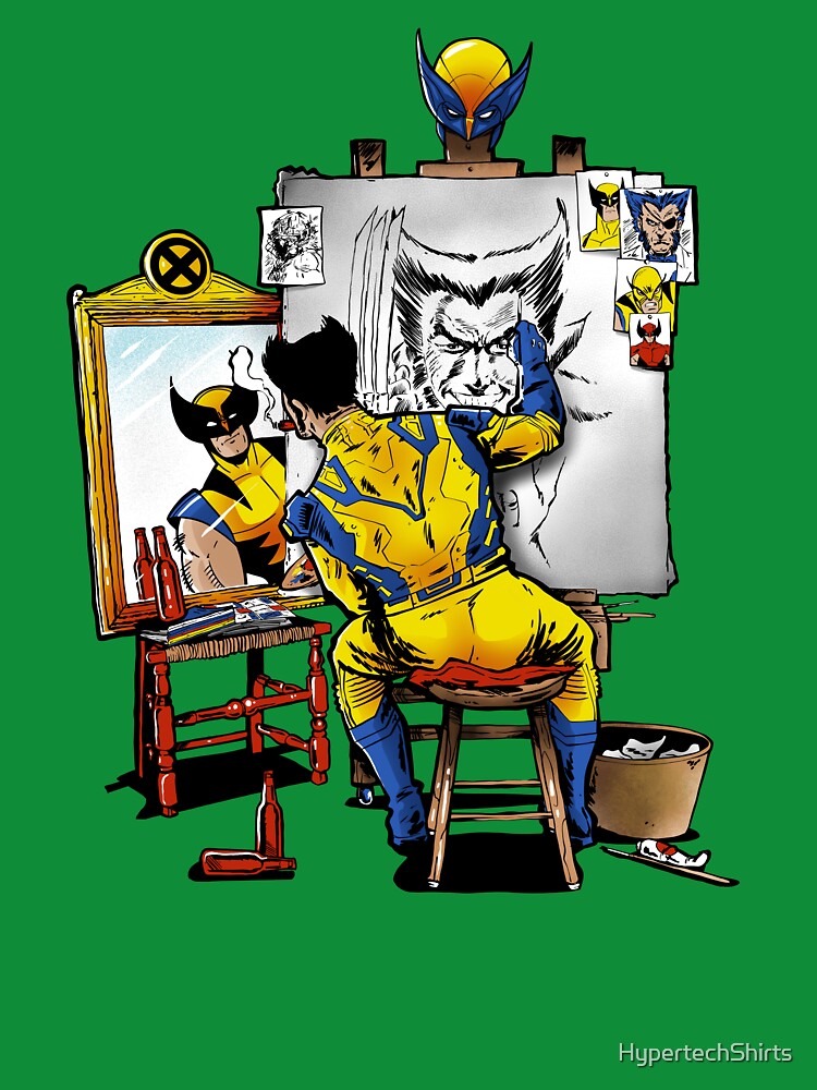 Snikt portrait by HypertechShirts