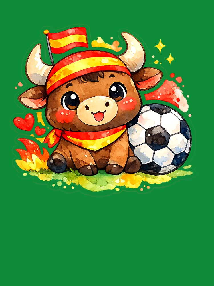 Spanish bull soccer fun by Modefissi