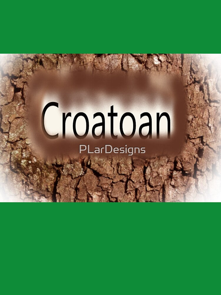 Croatoan Native American Roanoke Island History Mystery Christmas Gift by PLarDesigns