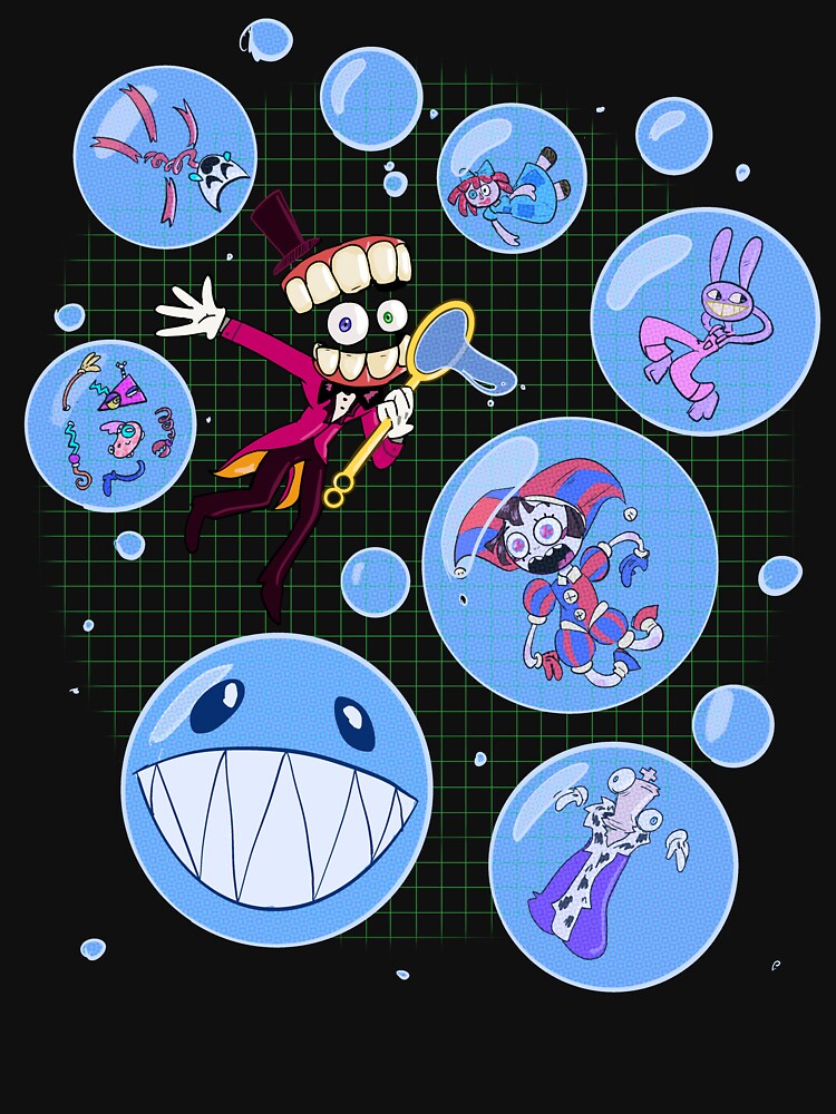 The Amazing Digital Circus - Trapped in a bubble by ChickiSoupDemon