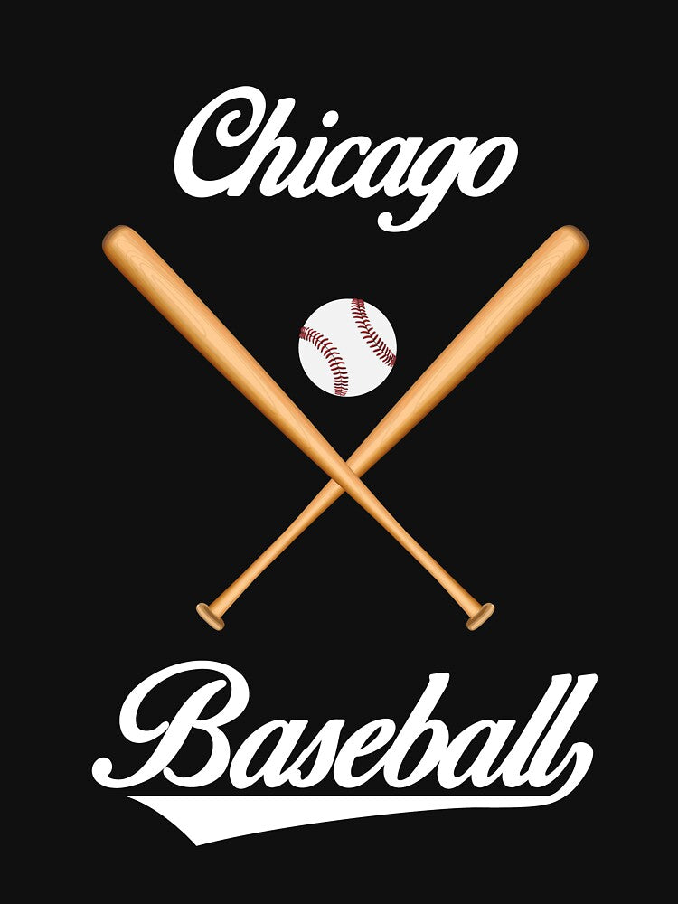 Chicago Baseball T-Shirt for Men and Women by AllStarMerch