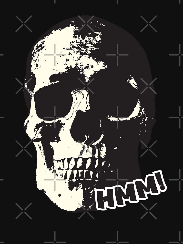 Bold and Edgy: Oversized Skull T-Shirt for a Statement-Making Look by UNCLEBHU