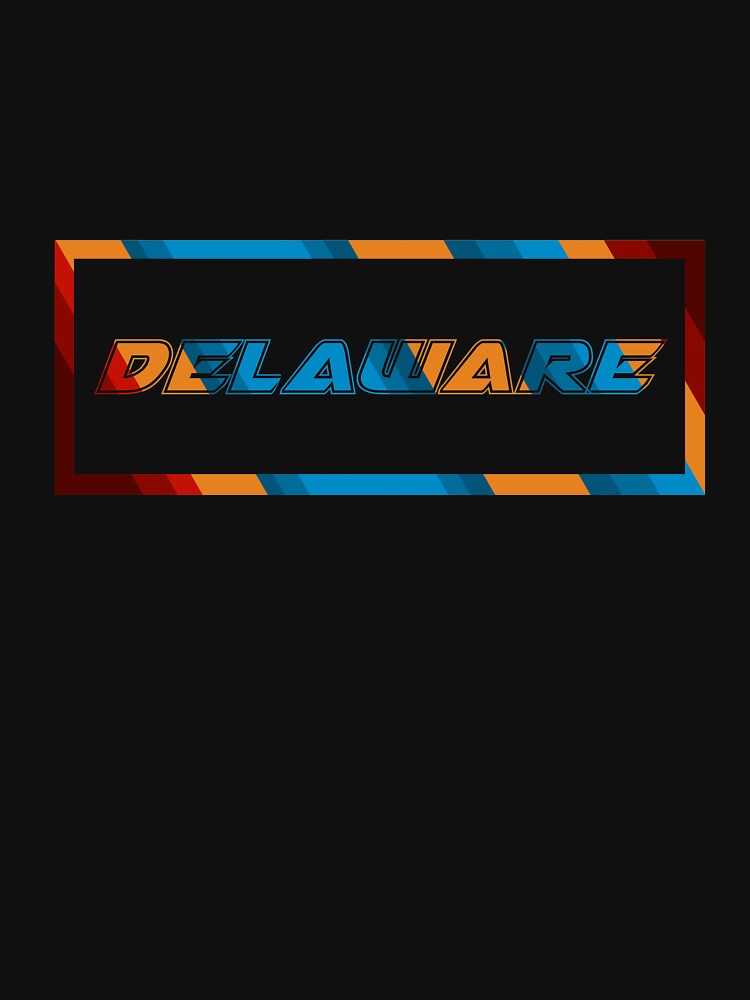 Delaware T-Shirt for Men and Women by AllStarMerch
