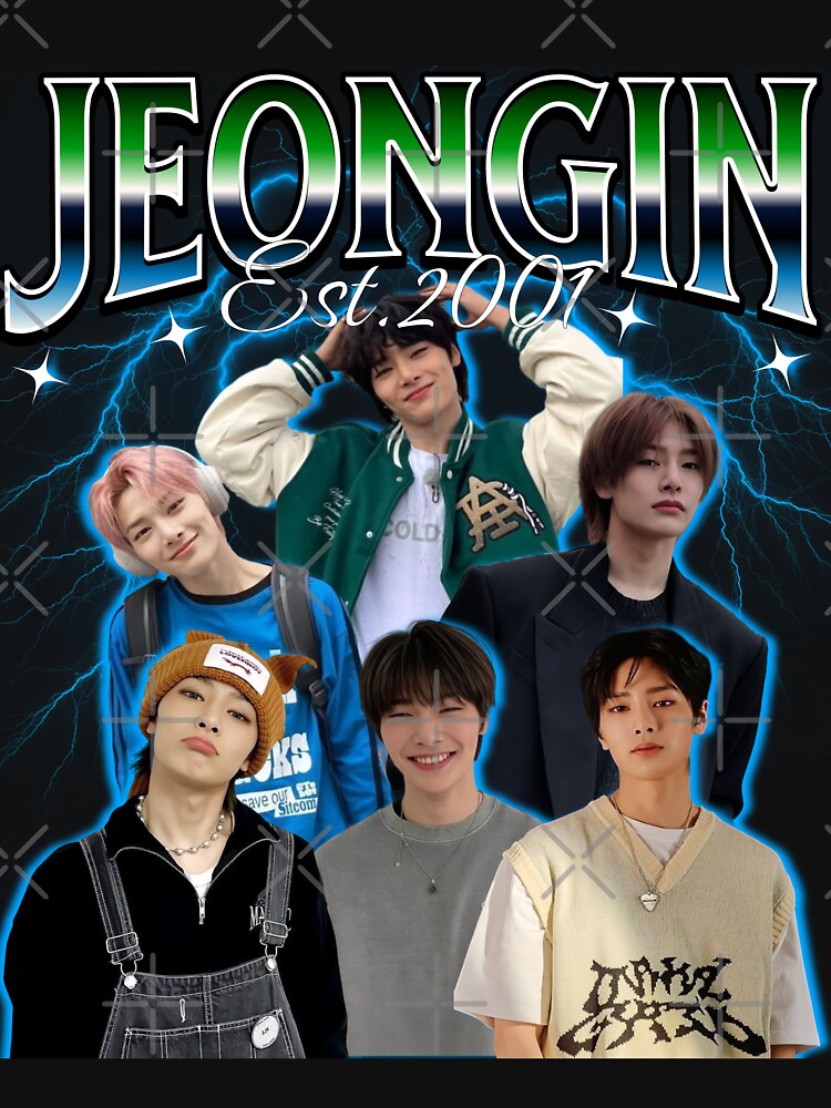 Jeongin 90s by Seoulful Doodles