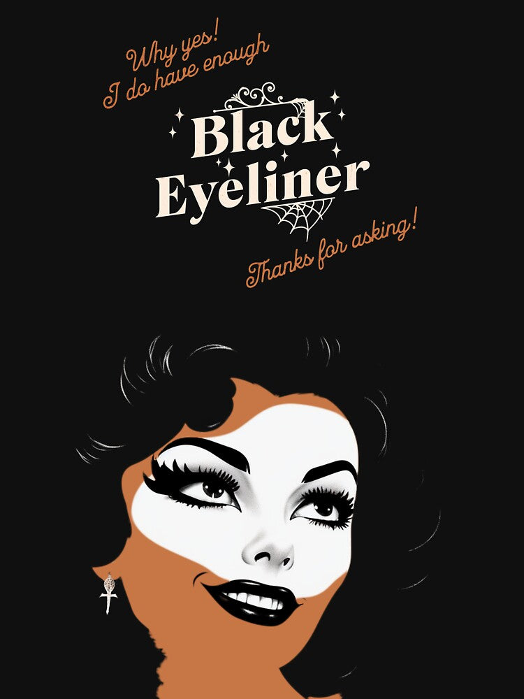 Enough Black Eyeliner by VampyreZen