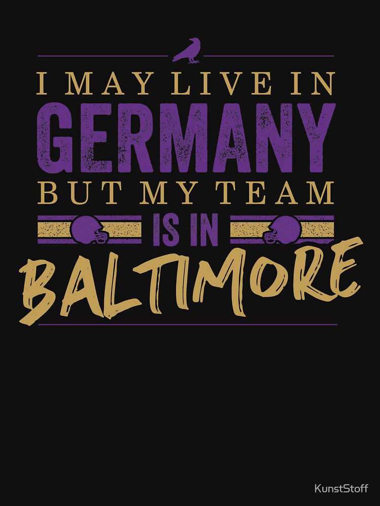 Baltimore Football Team - Fans from Germany by KunstStoff