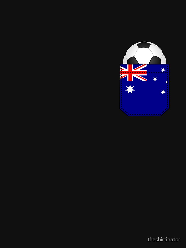 Australia Football Soccer Flag Ball Pocket Fan Gift by theshirtinator