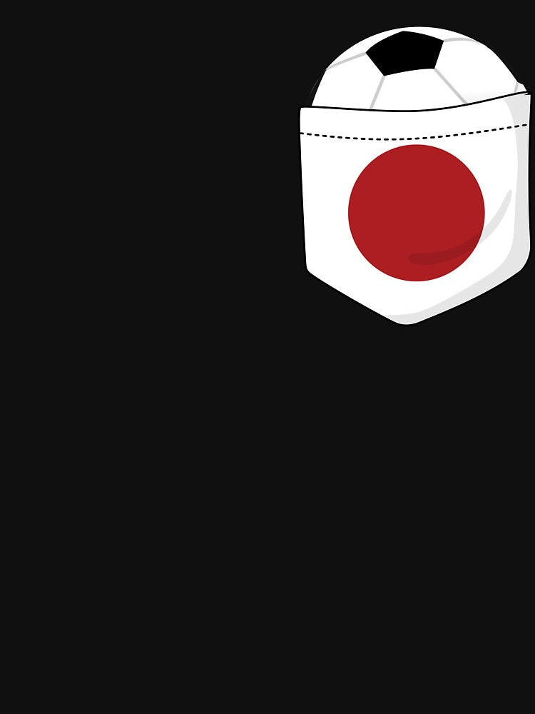 Football Japan in the breast pocket by peter2art