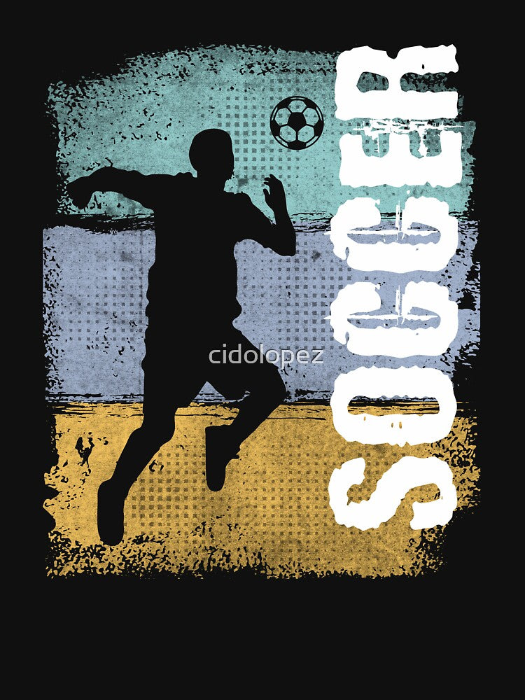 Soccer Vintage Retro Soccer Player by cidolopez