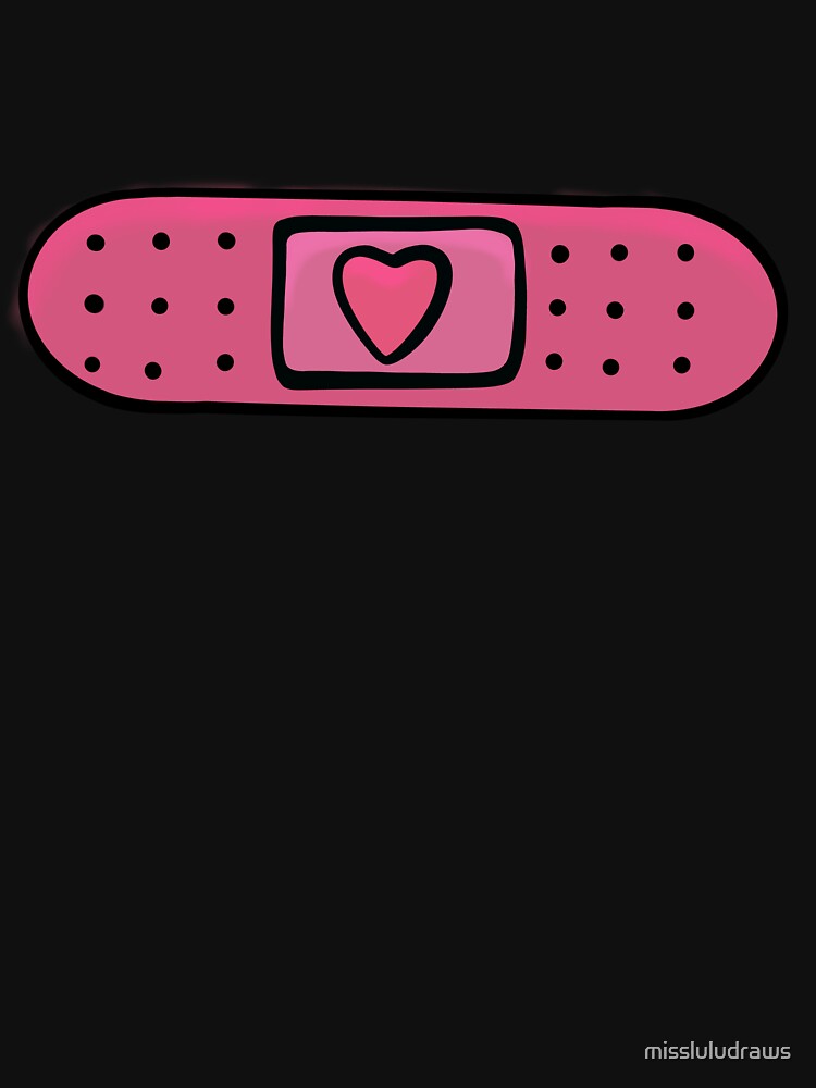 Heart Bandage by missluludraws