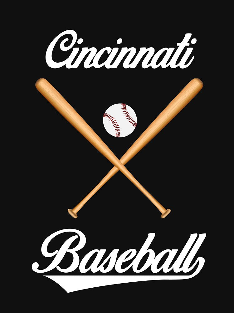 Cincinnati Baseball T-Shirt for Men and Women by AllStarMerch