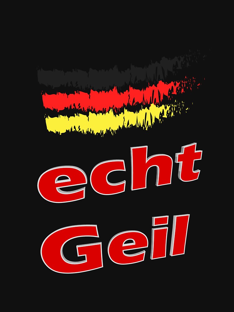 Real Geil Germany Flag Fan Gift Football Sport by dm4design