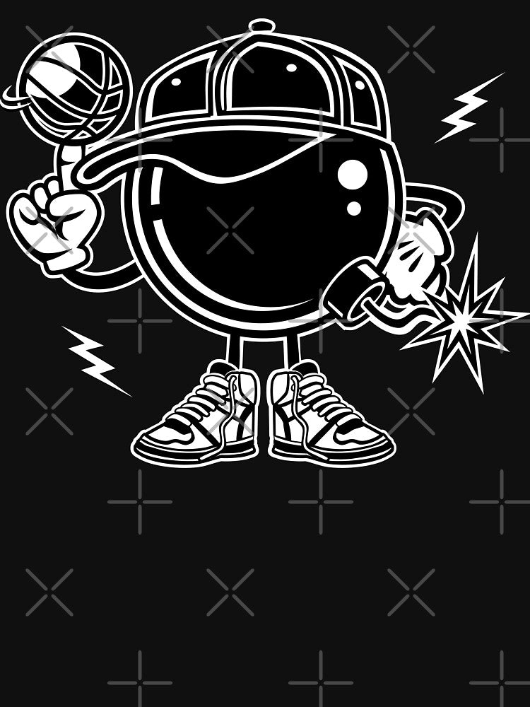 Basketball Bombers Cartoon by Cheap Women's Shirts
