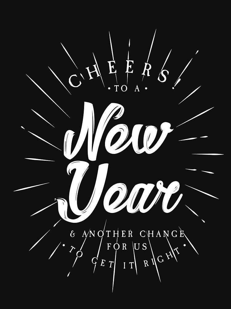Cheers to a New Year T-Shirt for Men and Women by AllStarMerch