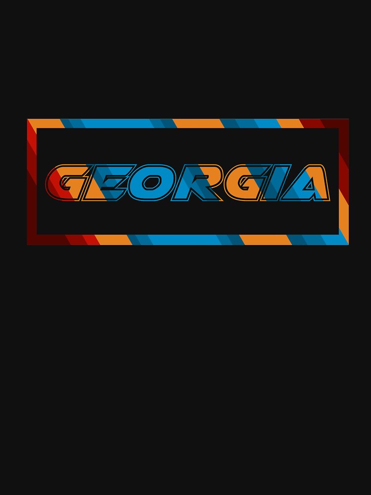 Georgia T-Shirt for Men and Women by AllStarMerch