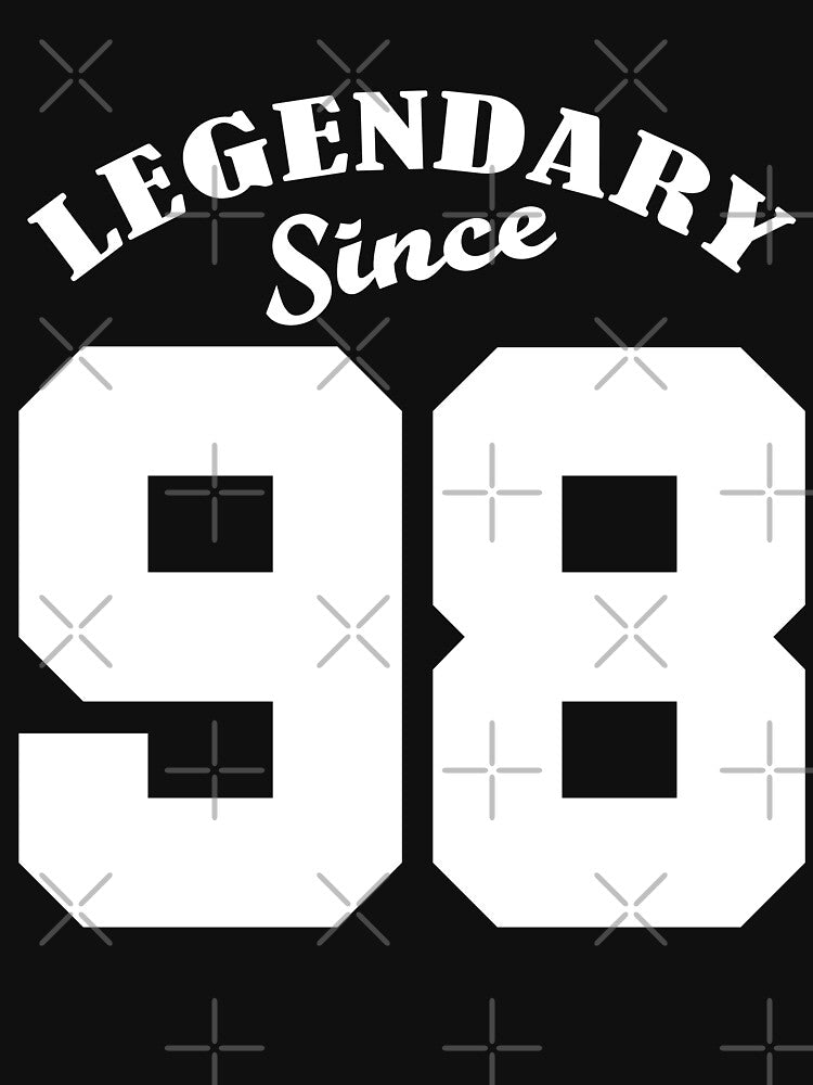 Legendary Since 98 1998 Birthday Gift Yrs Year Old T Shirt 20 Year Old Birthday Shirt 20th Party T Shirt Hoodie by arcadetoystore