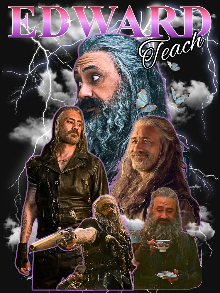 Edward Teach retro by Hayley Makes Things