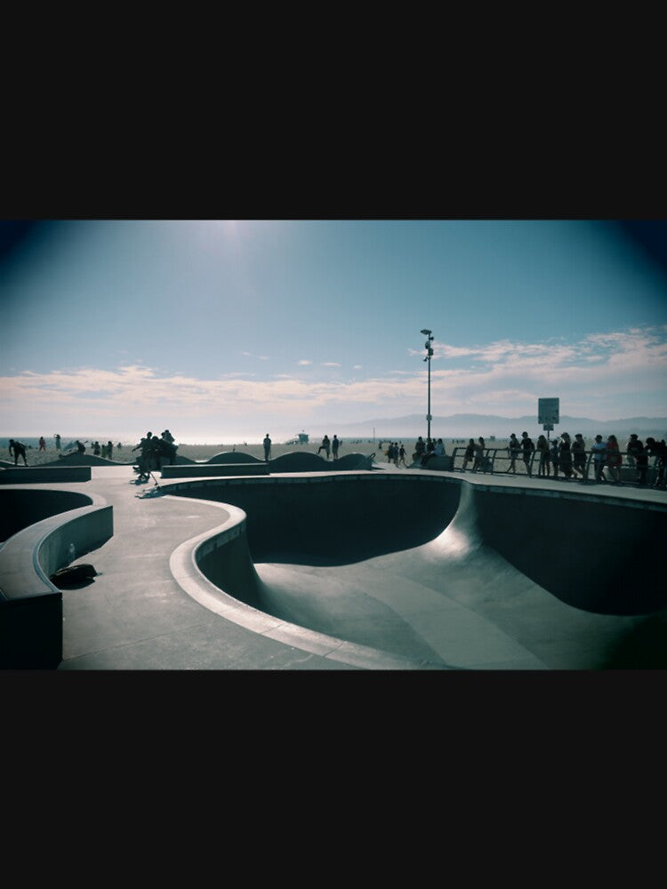 Venice Skate Park 1 Premium T-Shirt by ximenagene