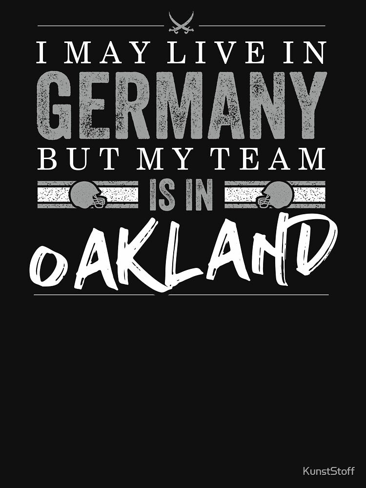Oakland Football Team - Fans from Germany by KunstStoff