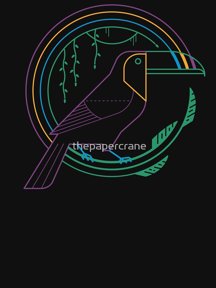 Rainbow Forest by thepapercrane