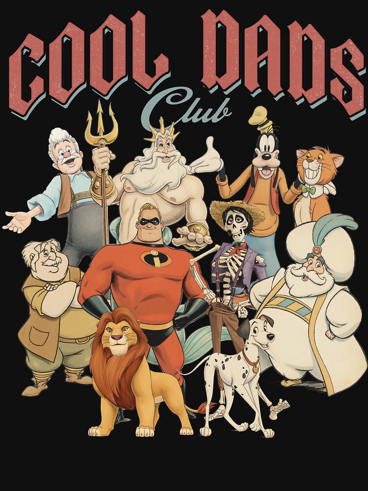 Cool Dads Club Retro Father's Day Gift For Dad by JoshThree