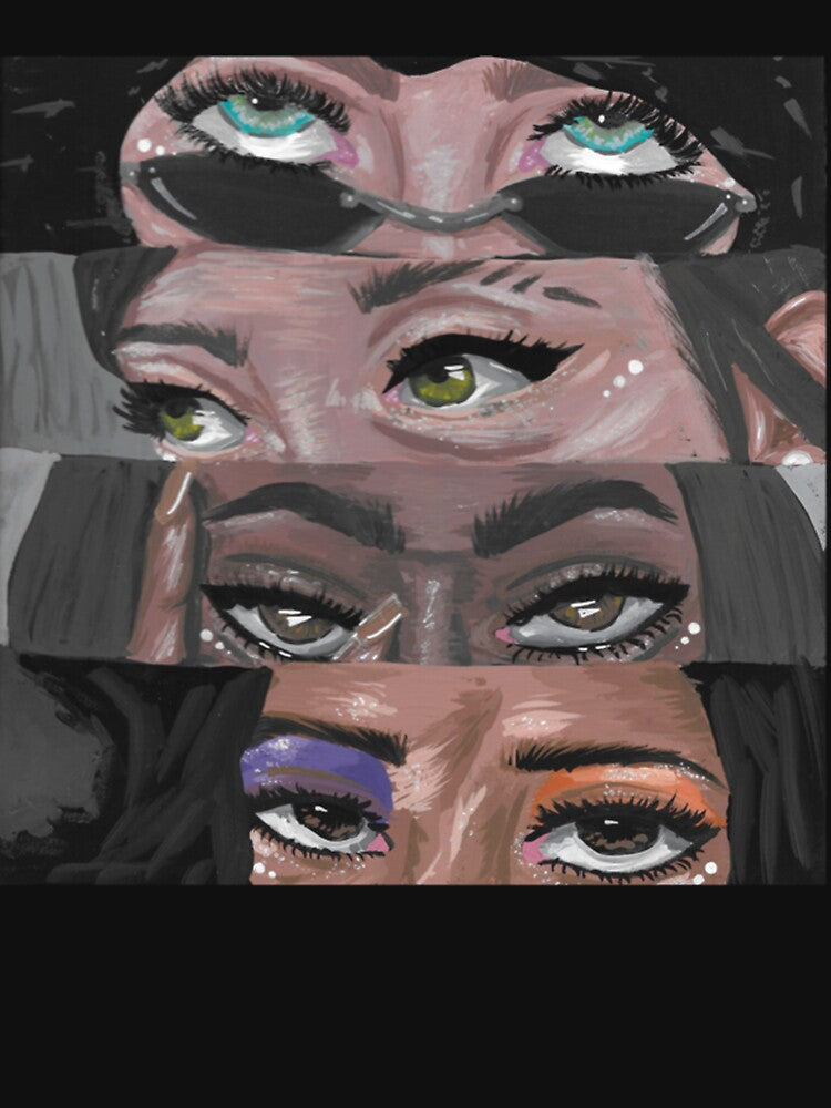 Eyes Premium Scoop T-Shirt by GinaSchulist