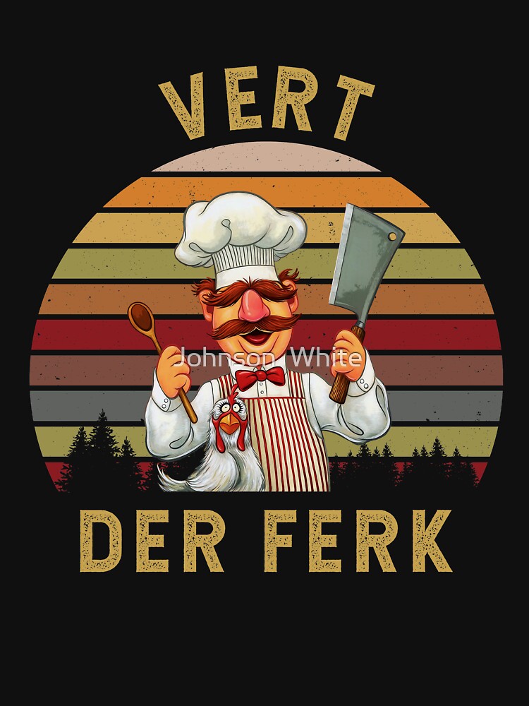 Vintage Swedish chef - Verk Der Ferk by Johnson  White