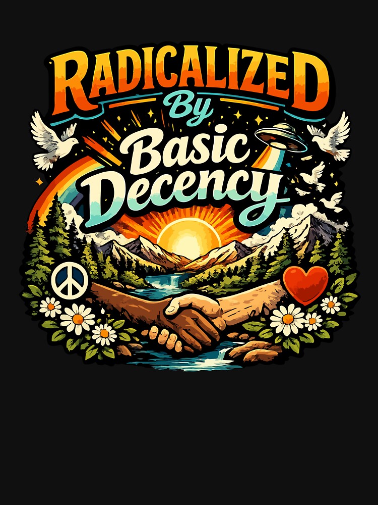 Floral Radicalized by Basic Decency Feminist by Dimalol