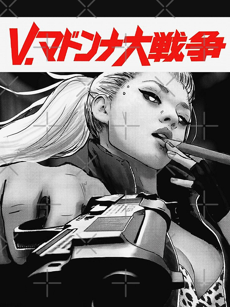 Yakuza Japanese Cyberpunk Girl Vaporwave Urban Style by OWLvision33