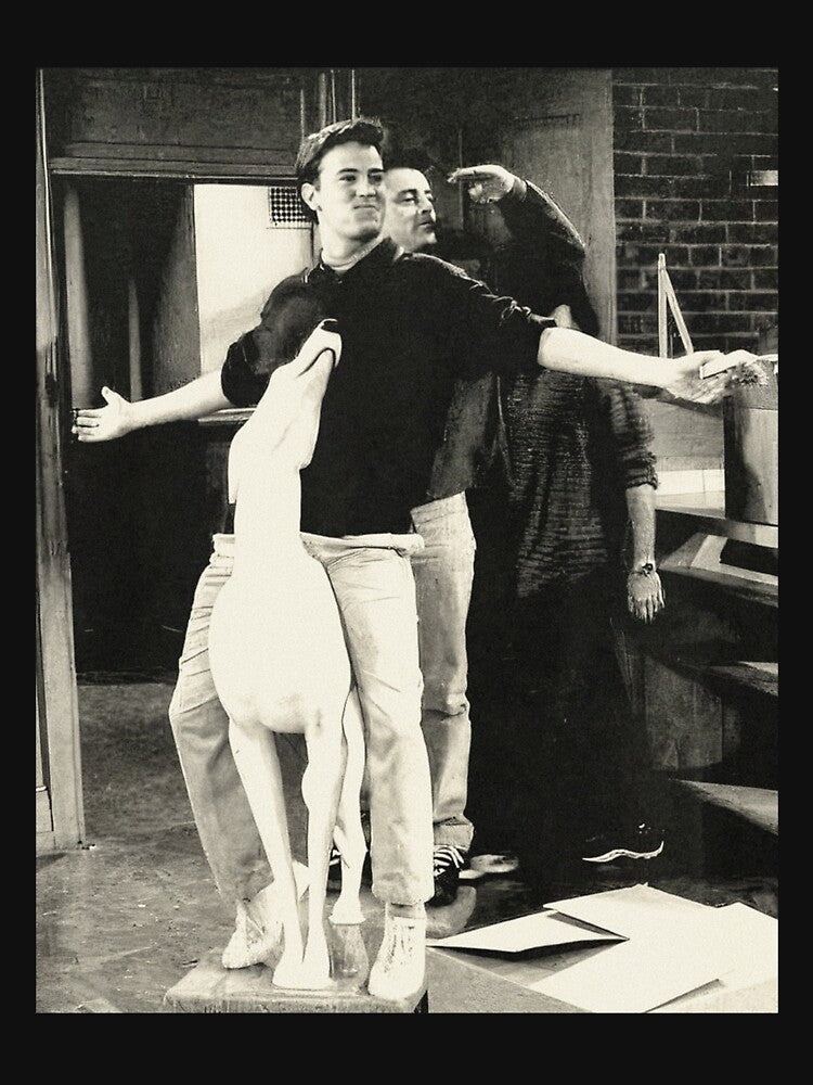 Friends TV Show Joey Tribbiani Chandler Bing by DeathbirdOZ
