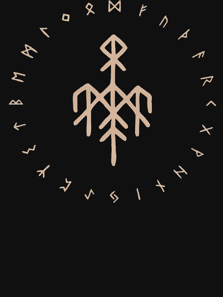 Wardruna Vikings Norse-mythology-symbols by jlyzoethorne