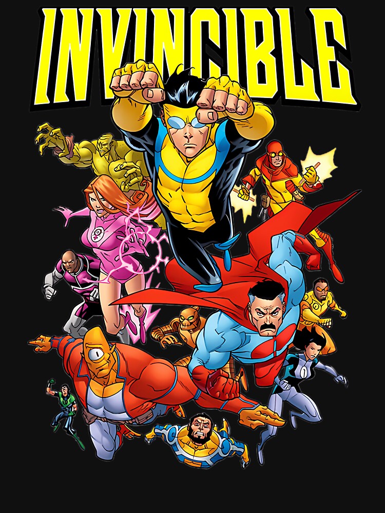 Invinc.Ible Invincible Cartoon by GrieCases