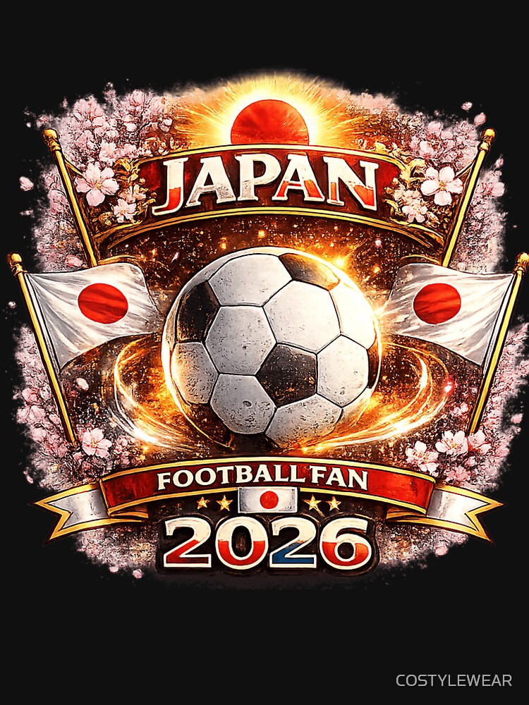 Japan Football Fan  Soccer Pride by COSTYLEWEAR