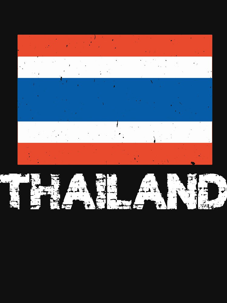 Thailand Flag T-Shirt for Men and Women by AllStarMerch