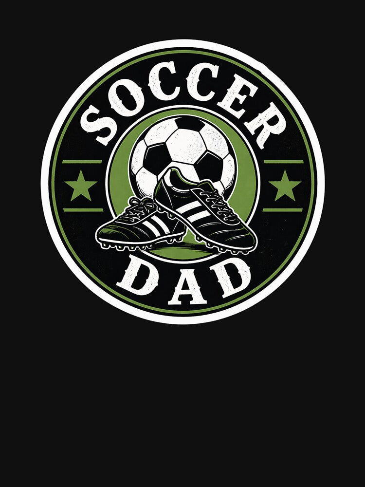 Soccer Dad Vintage Badge by EastEndTownie