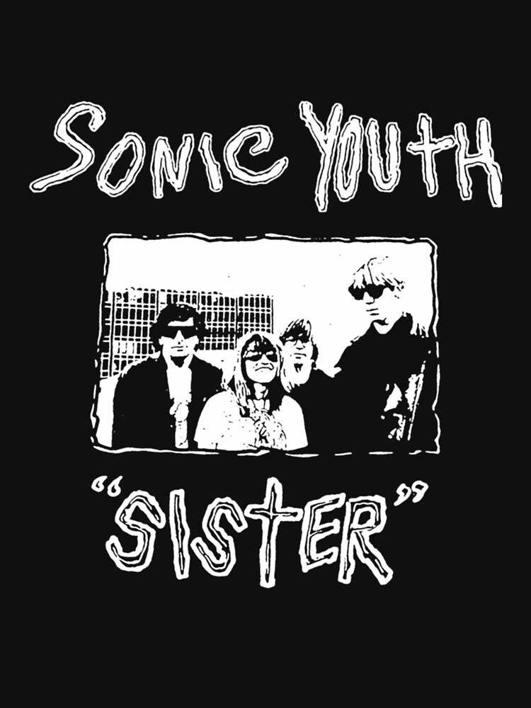 Sonic Youth "Sister" Retro Grunge Rock Band by zalafliyawop
