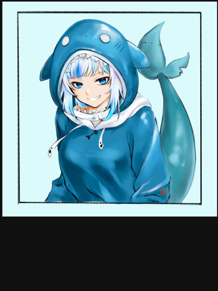 Gawr Gura Baby Shark Girl  Premium by CharlaBra113