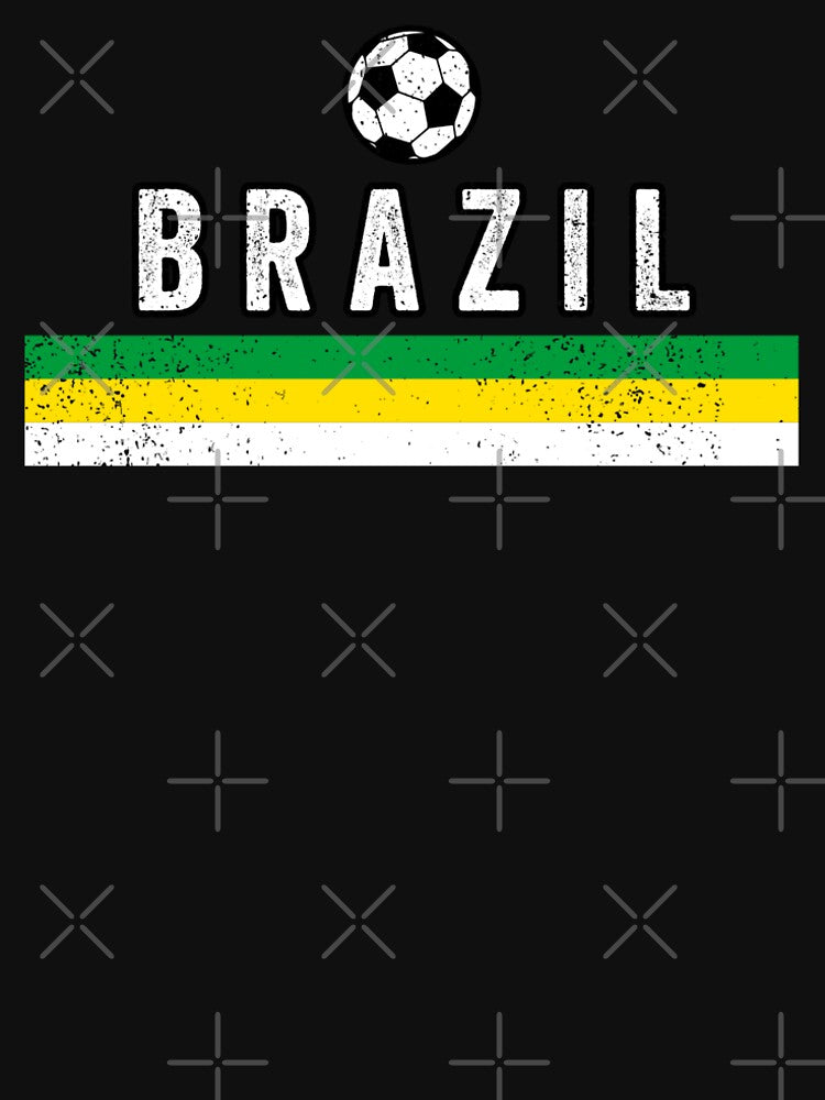 SOCCER TEAMS FLAG LINES - BRAZIL - Fans and Teams for Men and Women T-shirt by wallsandpatts