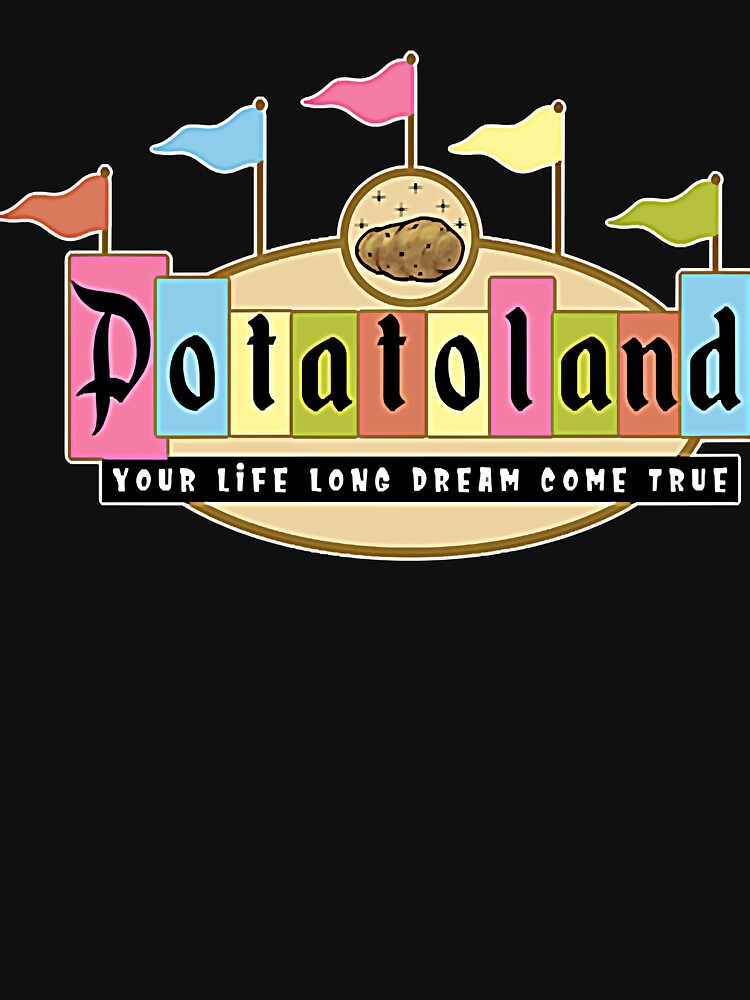 Potatoland Retro Sign by tourdexton726