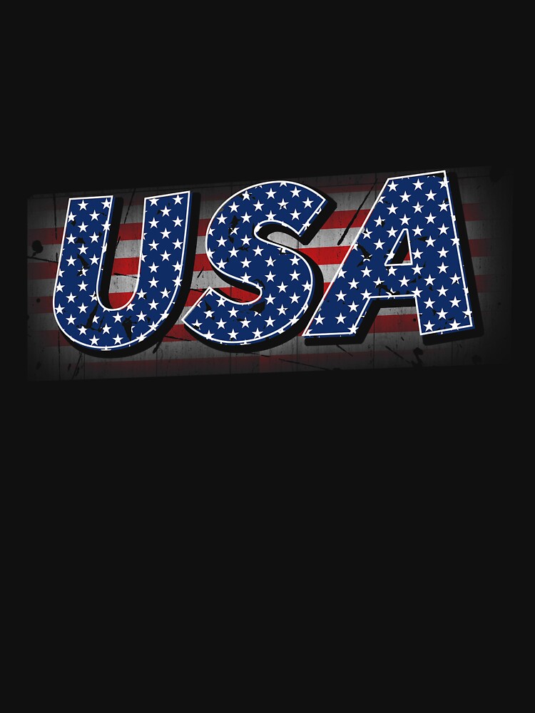 USA Stars T-Shirt for Men and Women by AllStarMerch