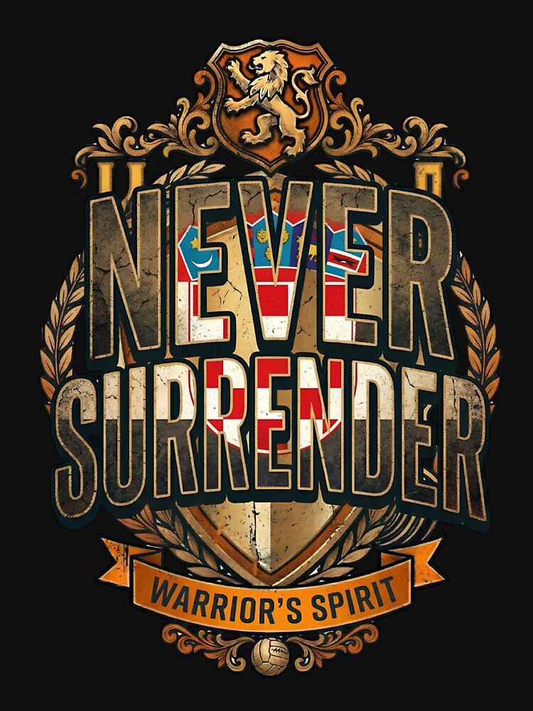 Never Surrender Croatia Football Team by Tharaazu