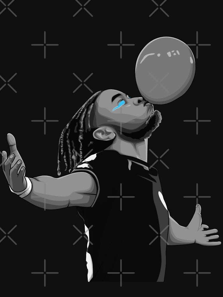 Christopher Nkunku Black and White Version by Aldduardo