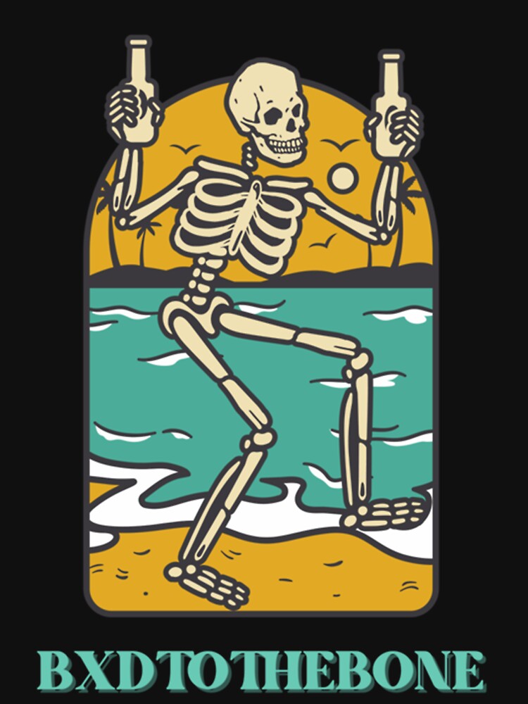 BAD TO THE BONE SKELETON Premium by terilynn3
