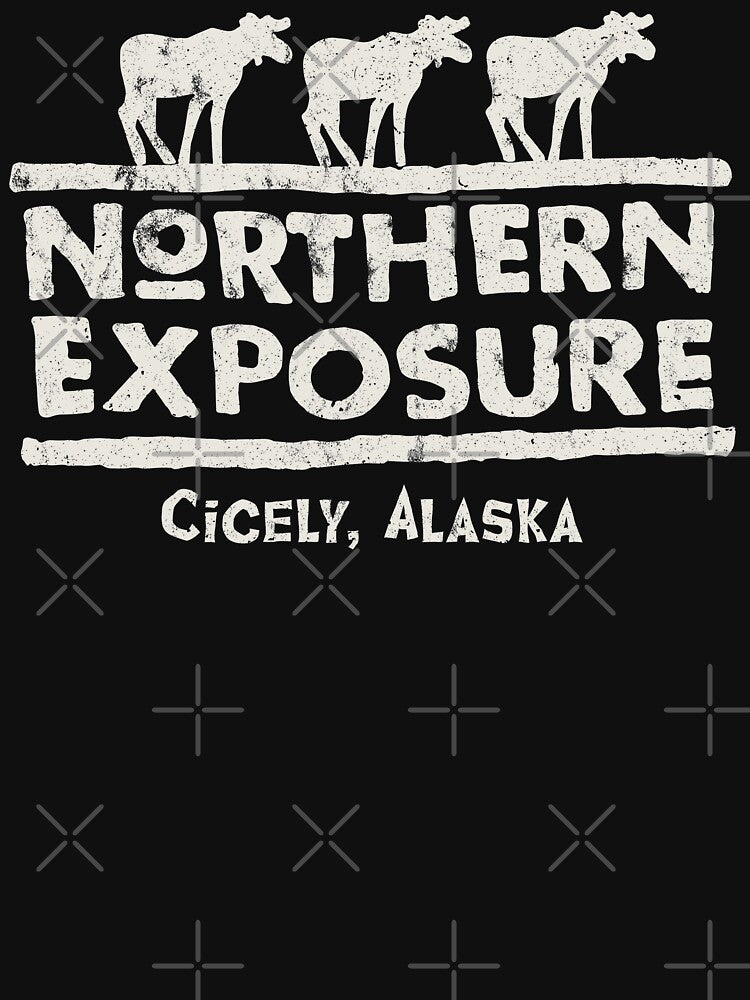 Northern Exposure Logo Worn by Alema Art
