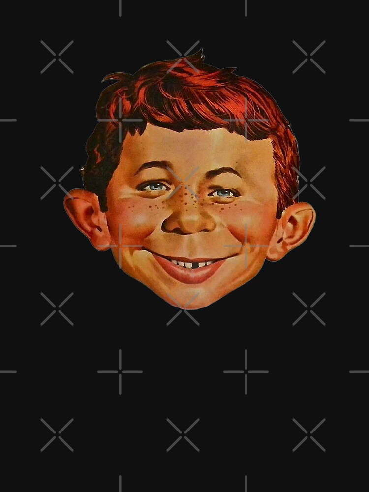 Vintage Iconic Smirking Face Tee by Satorizations