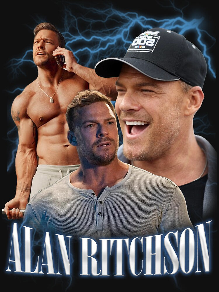 Alan Ritchson Retro Style by deluluhaze