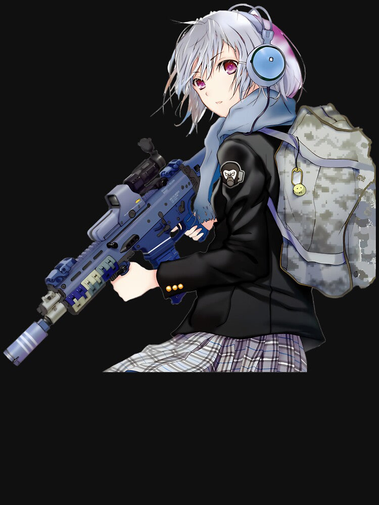 Unisex---Anime-Girl-With-Gun by hqk7zsncks7b