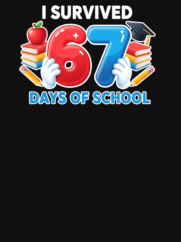 I Survived 67 Days Of School For Proud Students Back To by diyoor