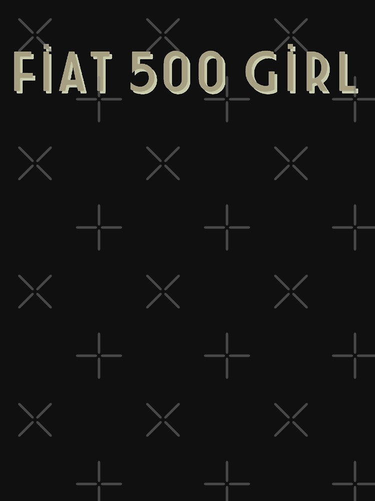 Fiat 500 Girl (Coffee) by abigabhall