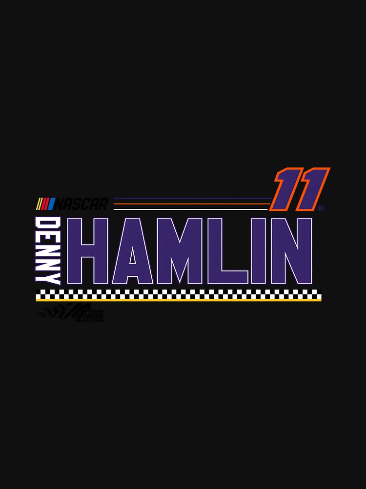 NASCAR - Denny Hamlin - Stripes by MichelleELawren
